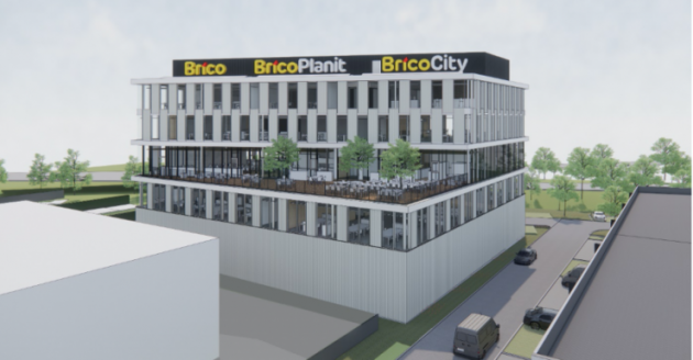 Nieuw hoofdkantoor voor Brico in Groot-Bijgaarden