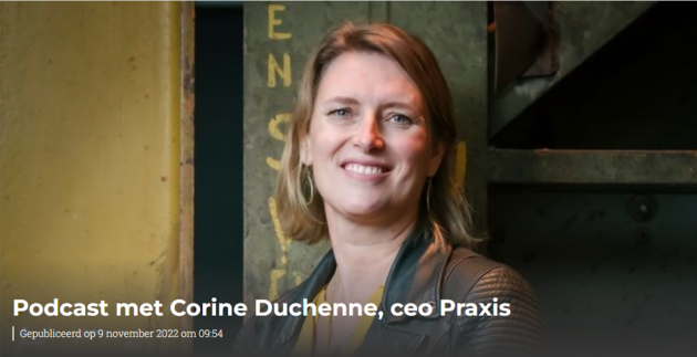 Corine Duchenne, Algemeen Directeur Praxis, te gast in podcast RetailTrends