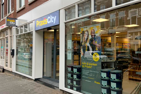 Praxis opent 11e City-winkel